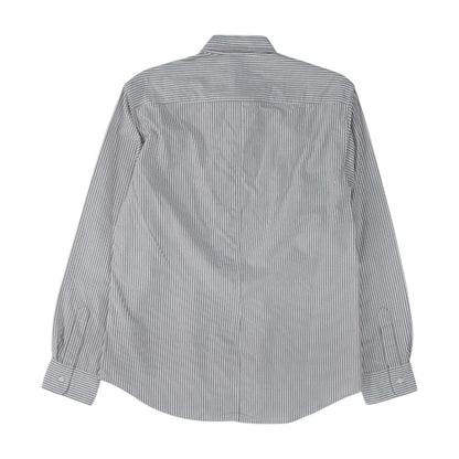 White Striped Button Down