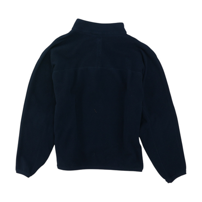 Navy Solid 1/4 Zip Pullover