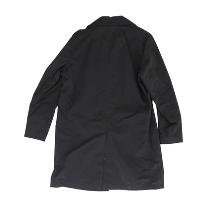 Black Snap-Front Jacket in Precision Tech