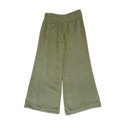 Green Wide Leg Pants