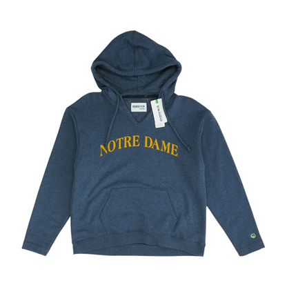 Blue Notre Dame Fighting Irish Solid Hoodie Pullover