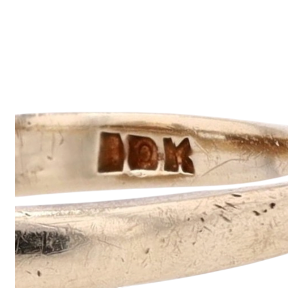 10K Yellow Gold Cultured Pearl Fashion Ring