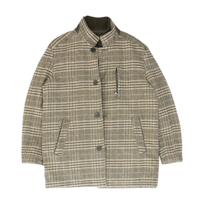 Multi Plaid Coat