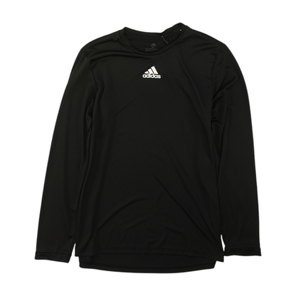 Black Solid Active T-Shirt