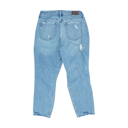 Blue Short Relaxed Jeans