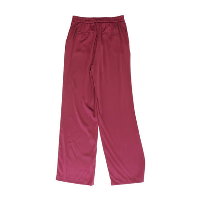 Purple Solid Pants