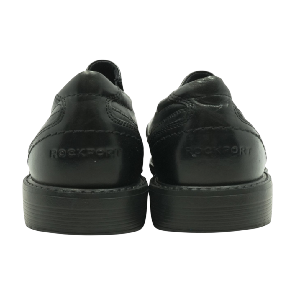 Black Slip-On Dress Shoes