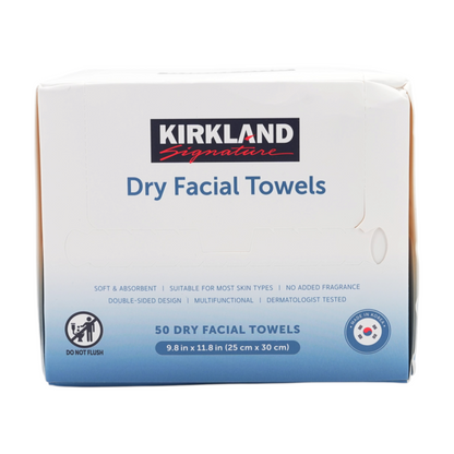 Kirkland Dry Facial Towels – Image 1