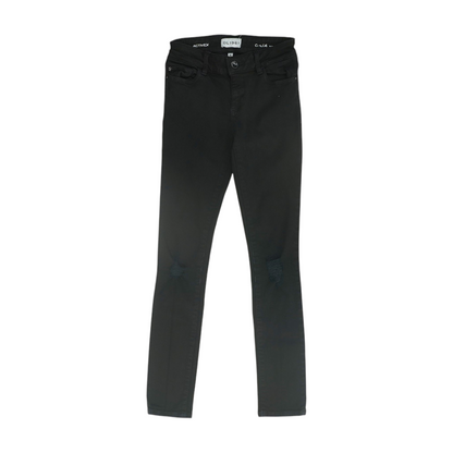 Black Solid Skinny Jeans