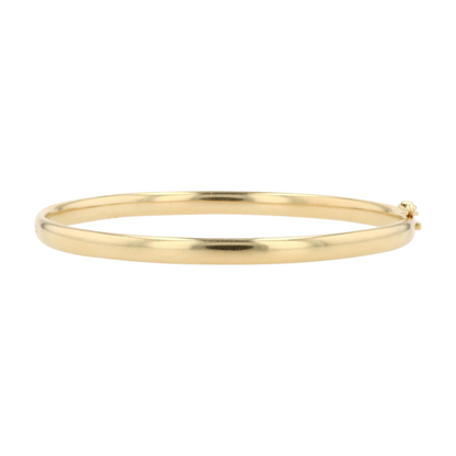 18K Yellow Gold Bangle Bracelet