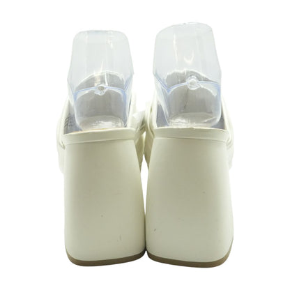 Ivory Block Heels