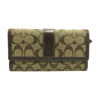 Tan Continental Wallet