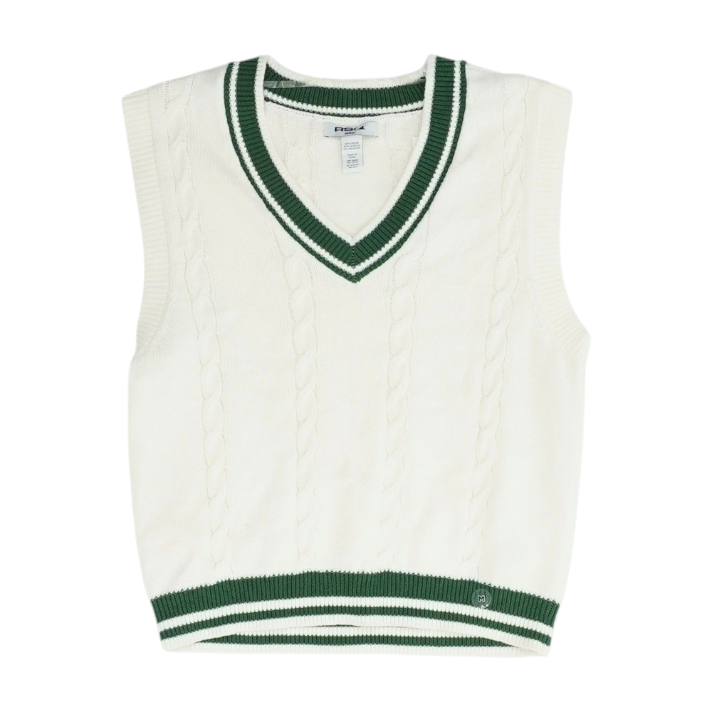 White Vest Sweater