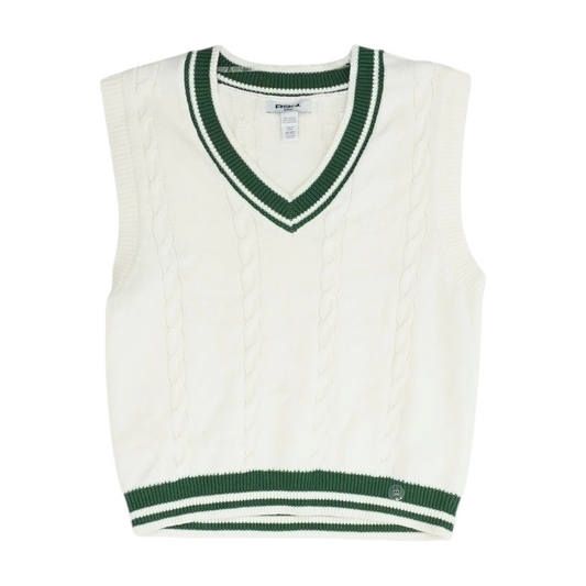White Vest Sweater