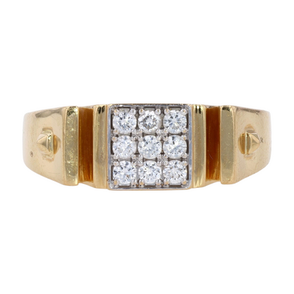 1/3 ctw 18K Yellow Gold Diamond Fashion Ring