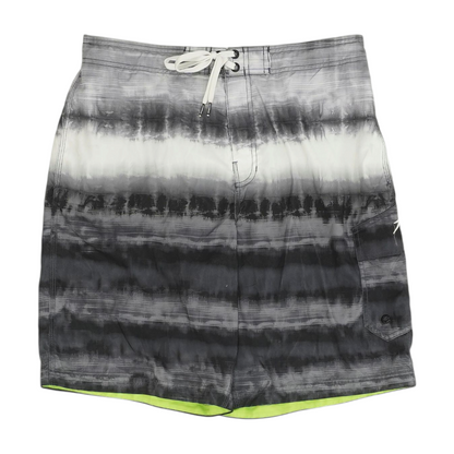 Gray Tie-Dye Swim Bottom