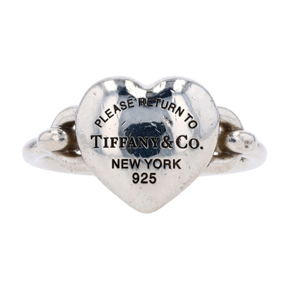 Sterling Silver Return to Tiffany Full Heart Fashion Ring