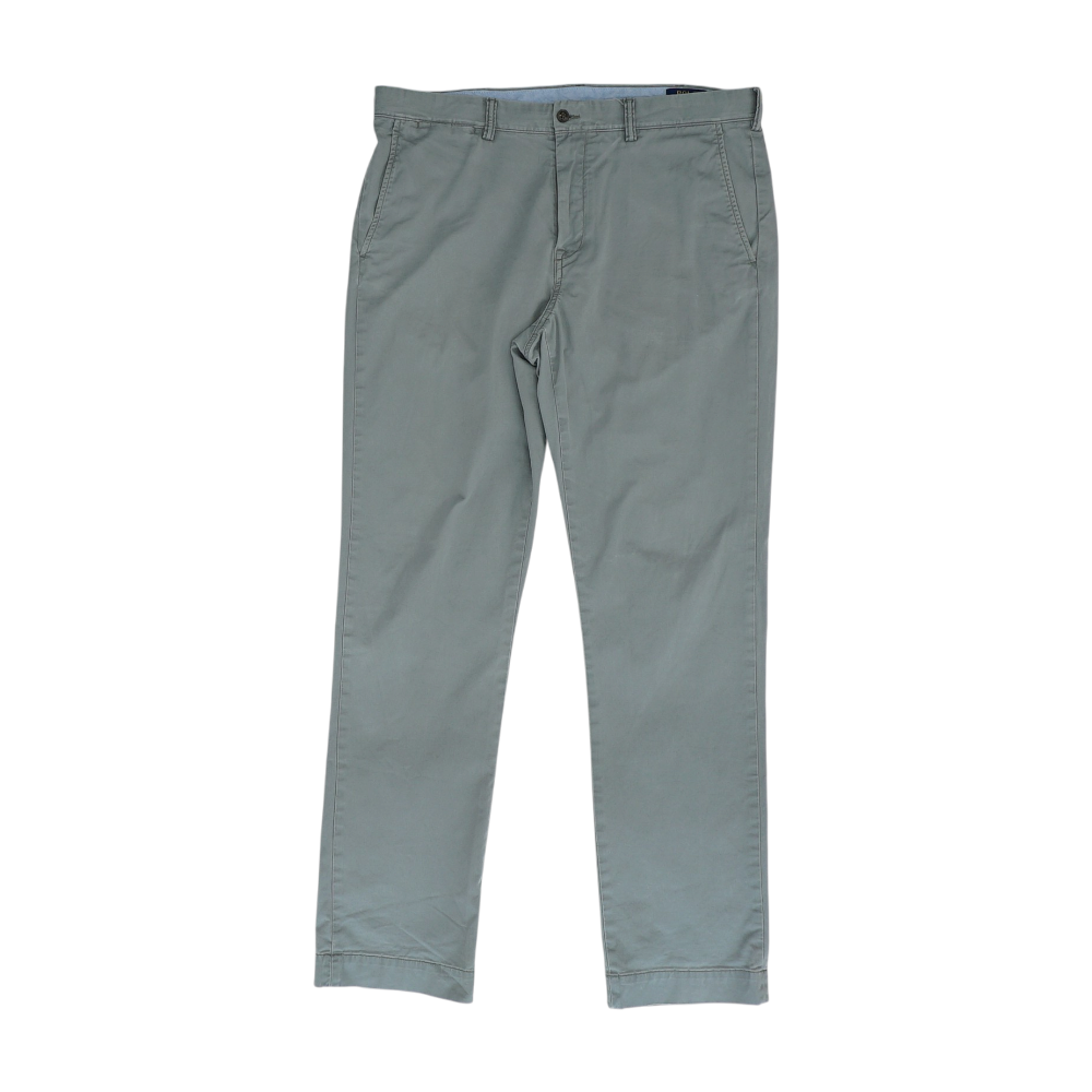 Polo Ralph Lauren Gray Straight Pants – Image 1