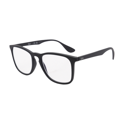 Matte Black RB7074 Square Prescription Eyewear