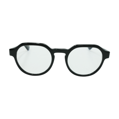 Black Round Prescription Eyewear