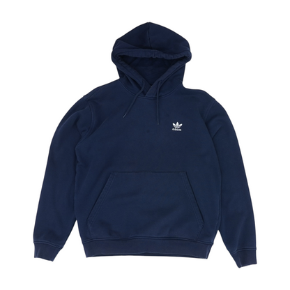 Navy Solid Hoodie Pullover