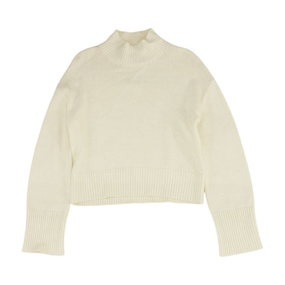 Beige Mockneck Sweater