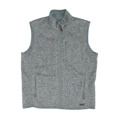 Gray Print Vest