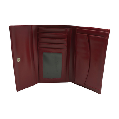 Red Compact Wallet