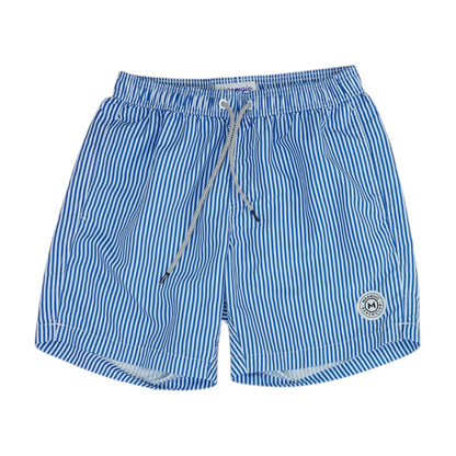 Blue Striped Swim Bottom