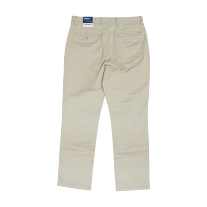 Khaki Straight Pants
