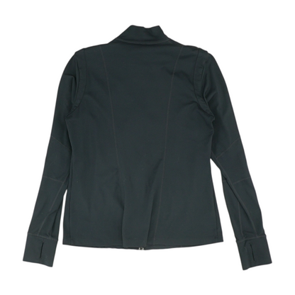 Black Solid Active Jacket