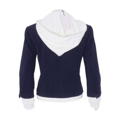 Le Petite Khloe Zip-Up Hoodie Blazer