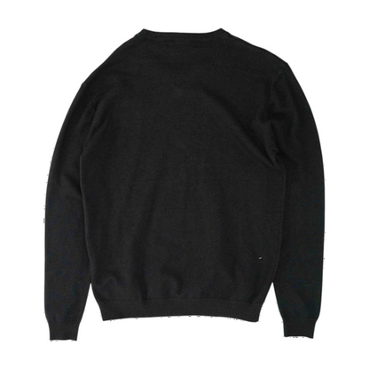 Charcoal Solid Pullover Sweater