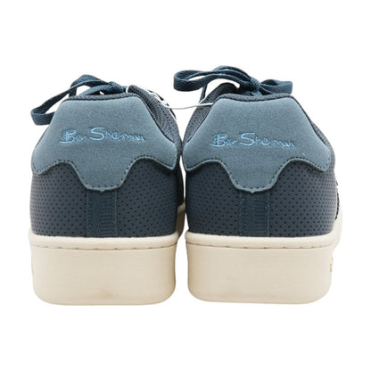 Navy Lace Up Casual Shoes