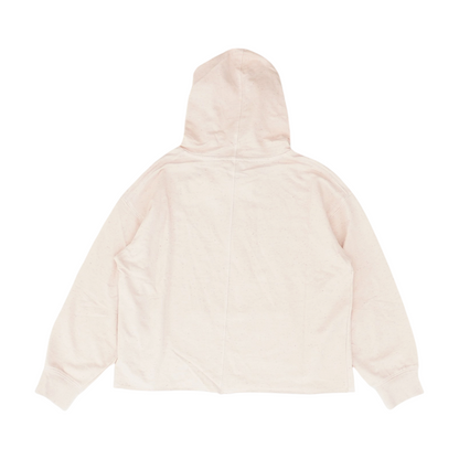 Pink Solid Hoodie Pullover