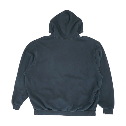 Black Solid Hoodie Pullover