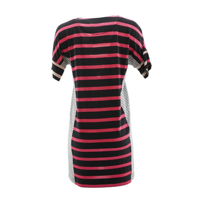 Black Striped Midi Dress