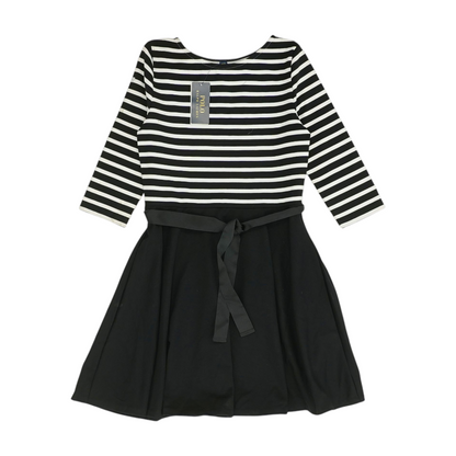 Black Striped Dress