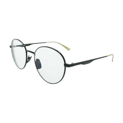 Black GG0337O Round Prescription Eyewear