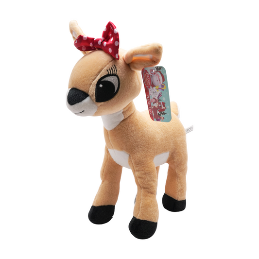 Tan Clarice Reindeer Plush