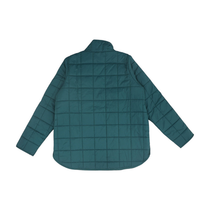 Green Solid 1/4 Zip Pullover
