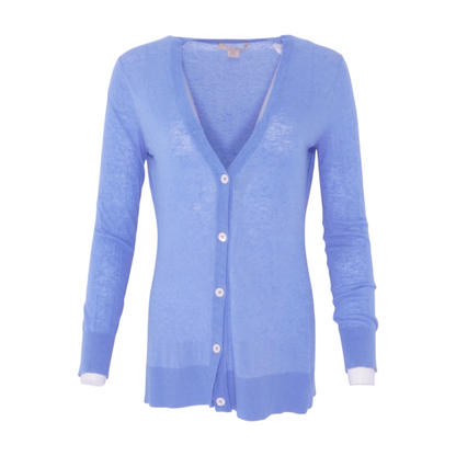 Blue Cardigan Sweater