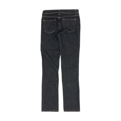 Blue Mid Rise Skinny Leg Jeans