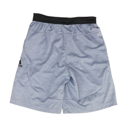 Blue Striped Active Shorts