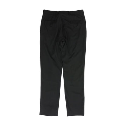 Black Solid Dress Pants