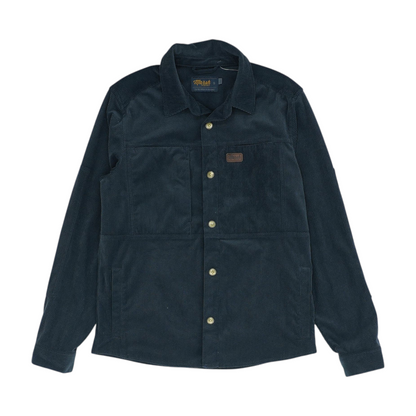 Charcoal Solid Flannel Button Down
