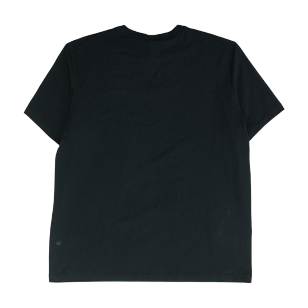 Black Solid Active T-Shirt