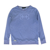 Blue Solid Sweatshirt Pullover