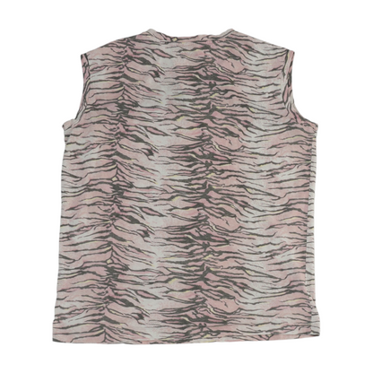 Pink Animal Print Blouse