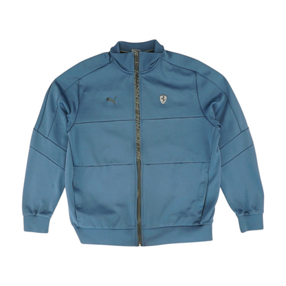 Blue Solid Active Jacket